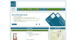Desktop Screenshot of jh-lekarny.cz